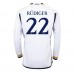 Real Madrid Antonio Rudiger #22 Hjemmedrakt 2023-24 Lange ermer